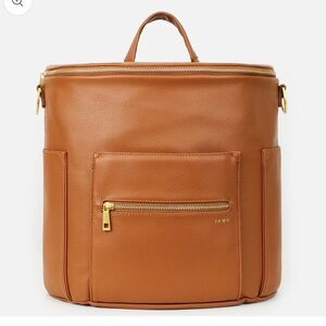 Fawn Design The Original Diaper Bag - Brown Backpack + Accessories